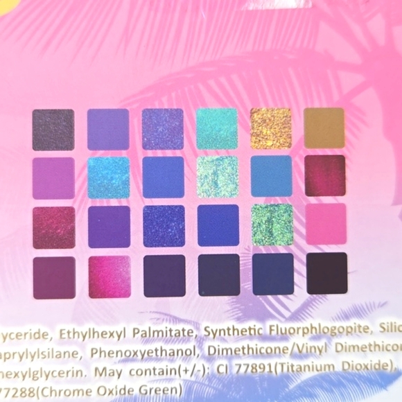BARBIE X GLAMLITE Dream Summer Eyeshadow Palette NEW - Picture 3 of 7